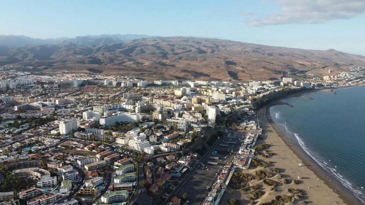 Playa del Inglés - beliebter Ort und Strand auf Gran Canaria