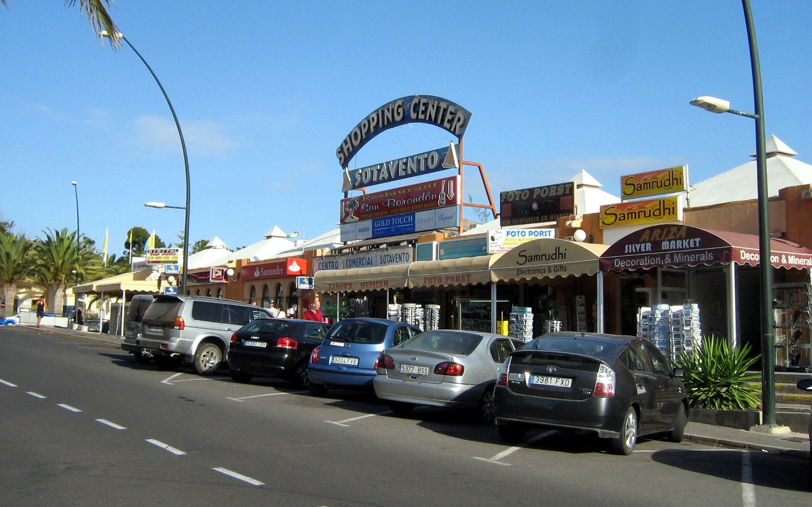 Shopping Center Sotavento in Costa Calma (Bild Copyright by Stephan Römer)
