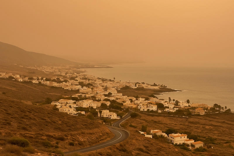 Calima auf den Kanaren