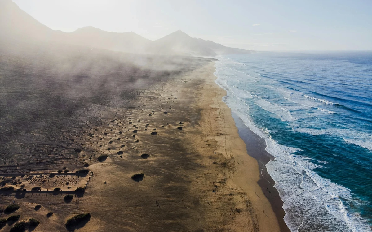 Playa de Cofete auf Fuerteventura